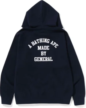A BATHING APE RELAXED FIT PULLOVER HOODIE